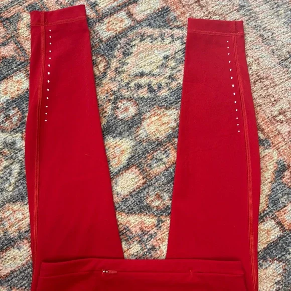 Lululemon Swift Speed High-Rise Tights leggings in red size 2 - Picture 5 of 15